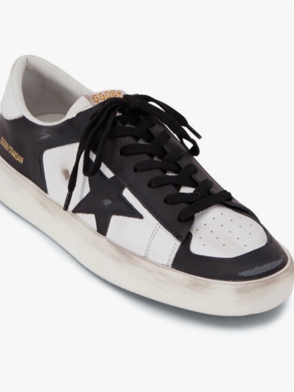 Golden Goose Stardan Black and White